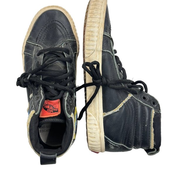 Vans Off The Wall Nasa Apollo 11 (Rare) Special Edition Shoes Black - Size 8.5 - Picture 5 of 7